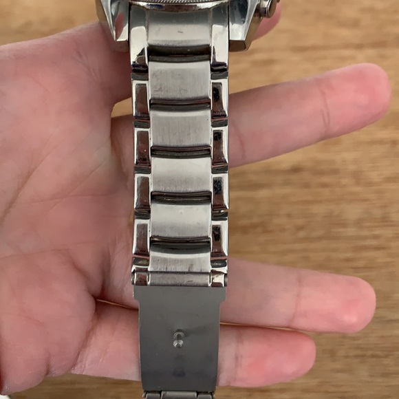 Silver fossil watch - Picture 2 of 4